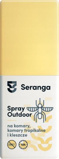 Seranga Spray Outdoor 100 мл от комаров и клещей - Икаридин 20%