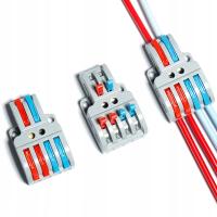 50 SZYBKOZŁĄCZKA PRZELOTOWA ZŁĄCZKI PUSZEK Elektryczne zybkozłączki kablowe