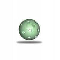 Piłka Piłeczka do Unihokeja Floorball Snakeskin TRIX IFF Zielona 72 mm 1szt