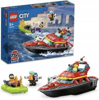 LEGO City пожарная лодка 60373