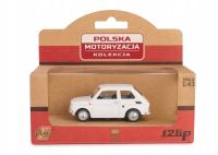 Fiat 126p biały 1:43