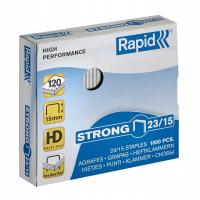 Скобы Rapid Strong 23/15 1000шт серебро