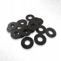 Podkładka czarna plastikowa 16x7,2x1 polipropylen 500 szt.