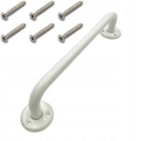 ANTABA DO DRZWI 200mm BIAŁA UCHWYT POCHWYT ŁAZIENKOWY DRZWIOWY 20cm KLAMKA