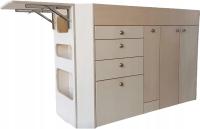 Meble szafka kuchenna do kampera campervana Sprinter, Crafter, MAN TGE