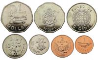 SOLOMON ISLANDS ZESTAW 7 MONET 1 CENTS - 1 DOLLAR 2005 - 2010 UNC