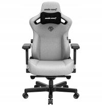 Игровой стул офиса Anda Seat Kaiser 3 XL материал серый поворотный