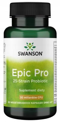 Swanson Epic Pro 25 пробиотик 25 штаммов 30 капс. Пищеварение Иммунитет