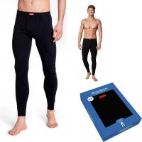 KALESONY MĘSKIE HENDERSON 100% BAWEŁNA 4862 CZARNE