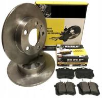 Тормозные диски колодки задние Audi A3 VW Golf 4 Skoda Fabia Octavia 1 Ibiza