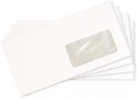 Koperta standardowa samoklejąca DL okno prawe SK 200 SZT biała NC Koperty