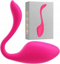 ВИБРИРУЮЩЕЕ ЯЙЦО ВИБРАТОР С ПРИЛОЖЕНИЕМ-СИЛЬНЫЕ ОЩУЩЕНИЯ