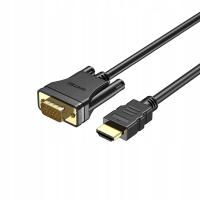 Unitek Kabel HDMI na VGA | FullHD 60Hz | 2 m | V1185A01