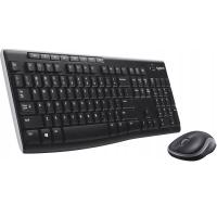 Клавиатура и мышь Logitech MK270 беспроводная черная