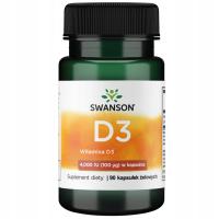 Swanson витамин D3 4000 МЕ 90 капсул
