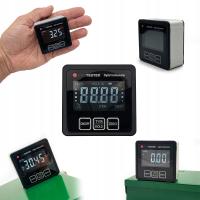 KĄTOMIERZ CYFROWY 4х90° Z MAGNESEM MIERNIK KĄTA POZIOMICA WSKAŹNIK KĄTÓW