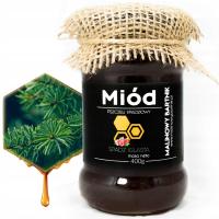 Miód Pszczeli Spadź Iglasta 400 g Spadziowy - ze świeżych zbiorów 2025