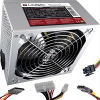 БЛОК ПИТАНИЯ MODECOM 600W LOGIC CONCEPT LC-600-ATX БЕСШУМНЫЙ ВЕНТИЛЯТОР SATA PFC CE