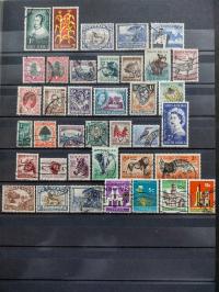 R.P.A. + RODEZJA - Znaczki kasowane.