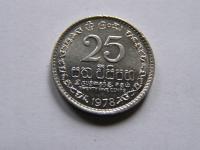 SRI LANKA 25 CENTS 1978 ROK !!!!!!!!!!!!!!!!! 1151