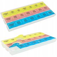 Диспенсер 424c для таблеток, еженедельный диспенсер для лекарств