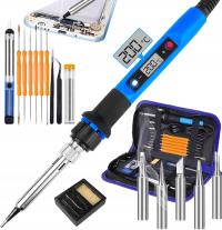Набор для пайки прецизионный паяльник 80 Вт ЖК-дисплей чехол всасывающий инструмент