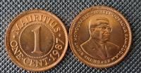 MAURITIUS 1 cent 1987r