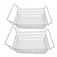 2 szt. Kosze zamrażarki do zamrażarki skrzyniowej Drut do 11