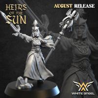 HIGH PRIESTESS OF THE HIGH KINGDOM - Bigusson - Druk 3D - White Angels