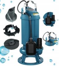 MOCNA POMPA Z ROZDRABNIACZEM DO ŚCIEKÓW SUROWYCH IBO TYRAN 1500 F 230V