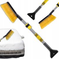 СКРЕБОК ДЛЯ ЛЬДА ЩЕТКА ДЛЯ УБОРКИ СНЕГА АВТОМОБИЛЯ СКРЕБОК ДЛЯ ОКОН ТЕЛЕСКОПИЧЕСКАЯ 2В1