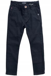 SPODNIE WIZYTOWE MARCO r 10 -134/140 cm DARK