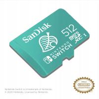 Karta pamięci SanDisk microSDXC Nintendo Swich Trans Micro TF SD 512GB