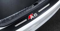 Audi A6 naklejka ochronna na zderzak 90x7cm Carbon