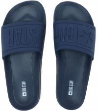Мужские спортивные шлепанцы для бассейна Big Star DD174688 темно-синий