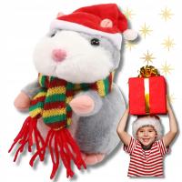 Говорящий хомяк интерактивный хомяк Пересмешник говорящий талисман подарок