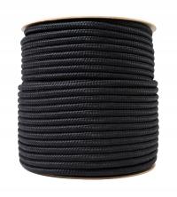 Полипропиленовый Канат морской канат черный плетеный 12 мм 50 м