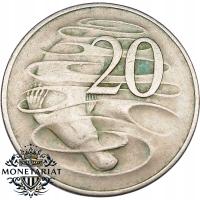 20 CENTÓW 1971 AUSTRALIA