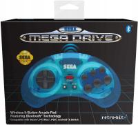 SEGA Mega Drive Blue Pad BT PC Switch Android
