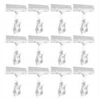 12SZT BIAŁE Z PLASTIKU DO EKSPOZYCJI W SKLEPIE