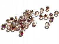 Koraliki Round Beads 00030-29500-Crystal Sliperit 50 szt. 4 mm