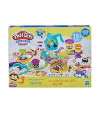 PLAY DOH CIASTOLINA ZESTAW CZAS NA HERBATKĘ KAWĘ CIASTO 8 TUB F5751