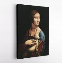 Obraz Dama z łasiczką Dama z Gronostajem 50x70cm
