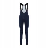 ROGELLI SELECT II damskie zimowe spodnie rowerowe na szelkach, granatowe