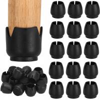 16X силиконовые защитные накладки на ножки мебели стулья колпачки войлок 12-16 мм