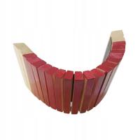 Ząb drewniany sygnalizator dźwiękowy ręczny klaskacz aktywność rodzica dziecko zabawka rytmiczna dla