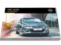 Opel Astra J 4 wersje 2014 - 2019 Instrukcja Obsł