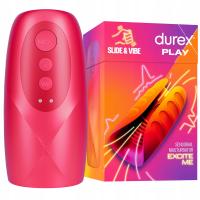 Durex мужской мастурбатор электрический вибрирующий режим лизания сдержанный