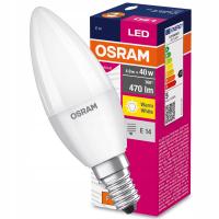 Żarówka LED ŚWIECA B37 E14 4,9W 470lm 2700K OSRAM