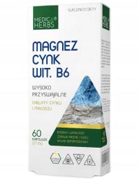 Medica Herbs магний цинк хелатный витамин B6